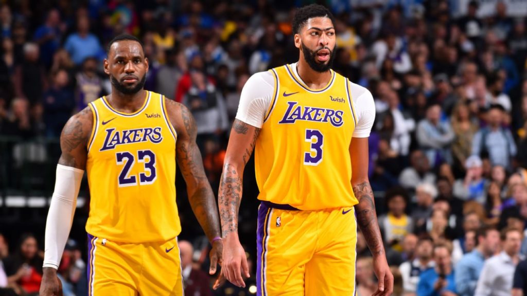 LeBron James e Anthony Davis