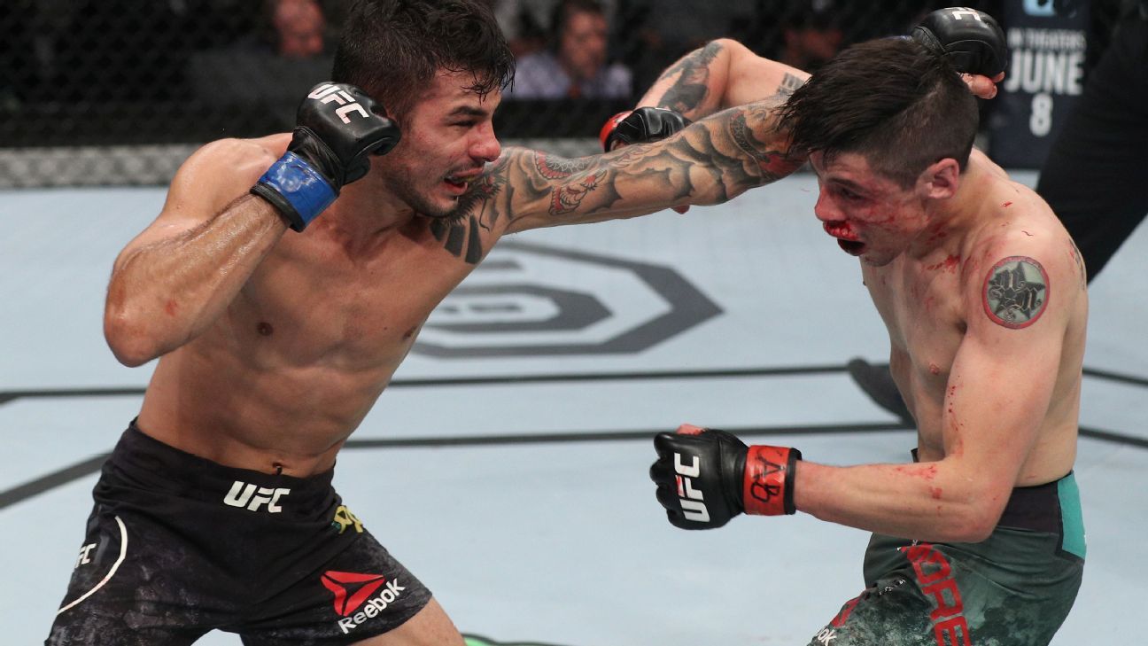 Brandon Moreno defende o cinturão dos moscas contra Alexandre Pantoja em UFC 290: comentários e recomendações para apostas esportivas