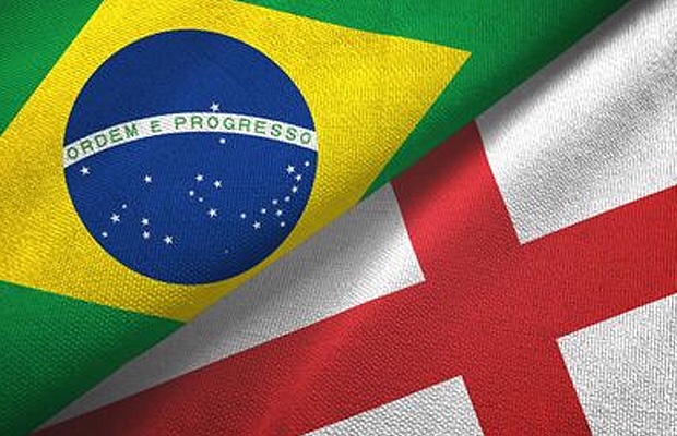 Palpite Inglaterra e Brasil: Amigáveis Internacionais
